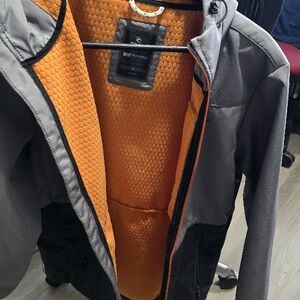 Gray and Orange Jacket